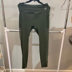 Gymshark Olive Green Leggings